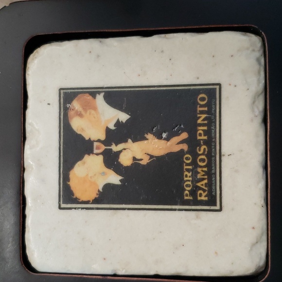 Vintage Wood and Tile napkin or letter holder. - Picture 3 of 6